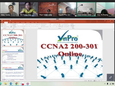 Khai giảng khóa học CCNA Online - giải pháp tối ưu cho người bận rộn