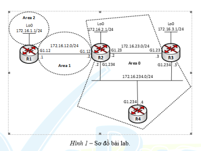 LAB 5 - OSPF ĐA VÙNG VÀ BẢNG LSDB 