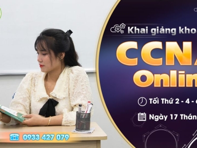 VnPro khai giảng khóa học CCNA online ngày 17/12/2021
