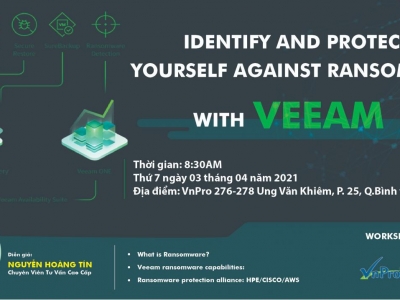 Workshop Offline ”Identify and protect yourself against Ransomware with VEEAM”
