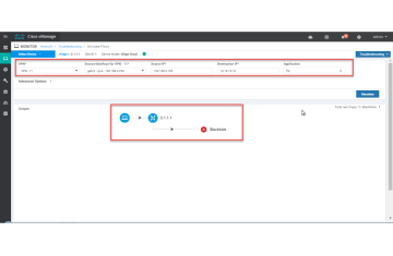 LAB 22: SỬ DỤNG ỨNG DỤNG TƯỜNG LỬA TRONG CISCO SD-WAN