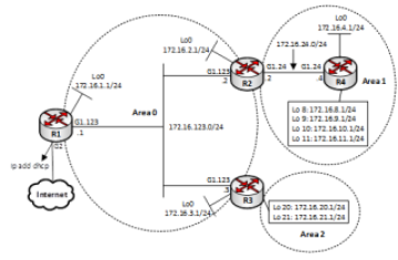 Lab 6 – Summarization, Default – routing, Area types