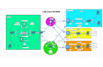 LAB 9: VIẾT TEMPLATE CẤU HÌNH DHCP SERVER CHO VPN SERVICE TRONG CISCO SD-WAN