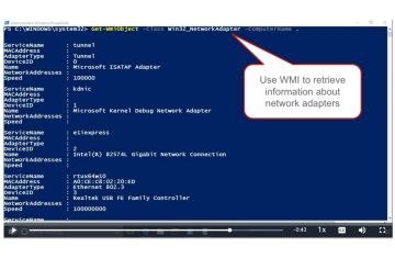 Windows Management Instrumentation (WMI) – 