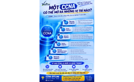 Học CCNA Ra Làm Gì? Top 6 Vị Trí Việc Làm IT Thu Nhập Cao