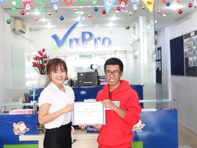 BẠN PHẠM HOÀNG NHU - MỘT HỌC VIÊN ĐẶC BIỆT CỦA VNPRO