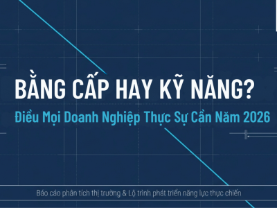 BẰNG CẤP HAY KỸ NĂNG? ĐIỀU DOANH NGHIỆP IT THỰC SỰ CẦN NĂM 2026
