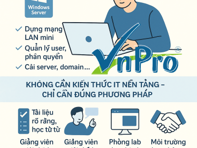 Bắt đầu học MCSA, nhưng... chưa biết gì về IT? Vẫn ổn