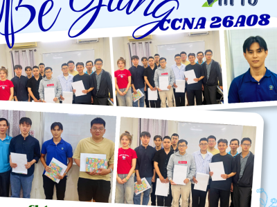 Bế Giảng CCNA Offline 26A08: Thế Hệ Network Engineer Mới Đã Sẵn Sàng!