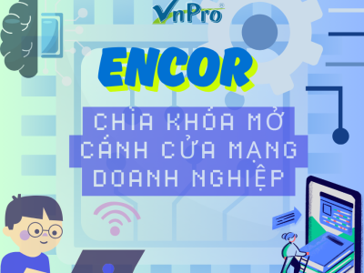 ENCOR – Chìa khóa mở cánh cửa mạng doanh nghiệp