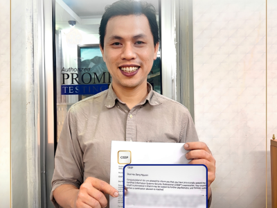 Hành trình chinh phục chứng chỉ CISSP: Bắt đầu muộn không phải là rào cản