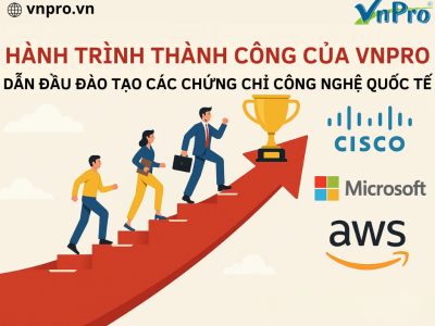 HÀNH TRÌNH THÀNH CÔNG CỦA VNPRO – DẪN ĐẦU ĐÀO TẠO CÁC CHỨNG CHỈ CÔNG NGHỆ QUỐC TẾ