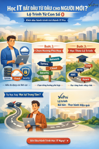 Học IT bắt đầu từ đâu cho người mới? Lộ trình chi tiết từ con số 0