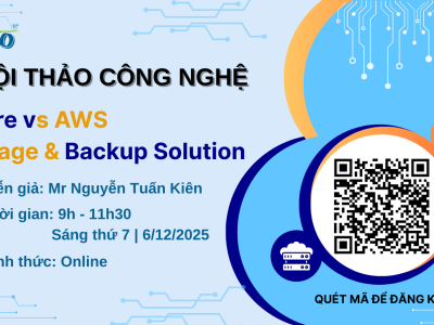 HỘI THẢO CHUYÊN ĐỀ: AZURE VS AWS – STORAGE & BACKUP SOLUTION
