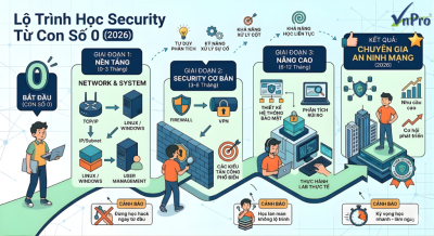 Lộ trình học Security từ con số 0 cho người mới bắt đầu