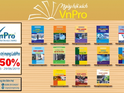 NGÀY HỘI SÁCH VNPRO THÁNG 06/2019