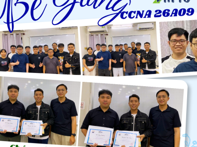 Rực Lửa Tinh Thần Học Tập Tại Buổi Lễ Bế Giảng Khóa CCNA (200-301) 26A09 Tại VnPro