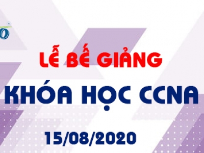 VNPRO - BẾ GIẢNG KHÓA HỌC  CCNA, SÁNG - CHIỀU THỨ 7