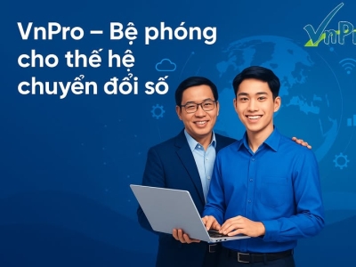 VnPro – Bệ phóng cho thế hệ chuyển đổi số
