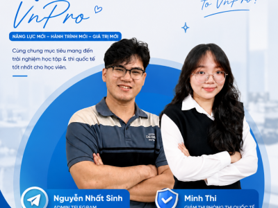 VnPro Chào Mừng Đội Ngũ Nhân Sự Mới: Nâng Cao Trải Nghiệm Học Tập & Thi Quốc Tế