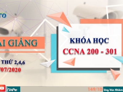 VNPRO - KHAI GIẢNG LỚP CCNA TỐI 2-4-6 