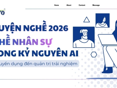 [VnPro News] Chuyện nghề 2026: Nhân sự trong kỷ nguyên AI – Từ tuyển dụng đến quản trị trải nghiệm