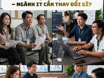[VnPro News] LỆCH PHA LAO ĐỘNG TRUNG NIÊN TẠI TP.HCM: DOANH NGHIỆP CHUỘNG NGƯỜI TRẺ – NGÀNH IT CẦN THAY ĐỔI GÌ?