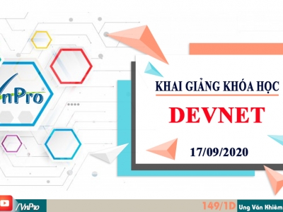 VNPRO TƯNG BỪNG KHAI GIẢNG LỚP DEVNET ASSOCIATE