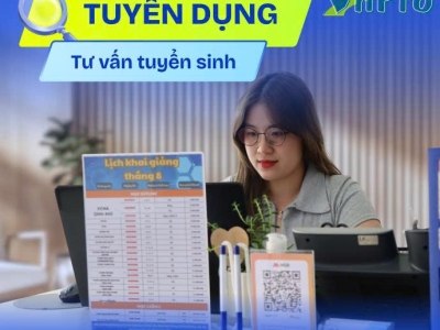 VnPro TUYỂN DỤNG TƯ VẤN TUYỂN SINH (nhân viên và thực tập sinh)