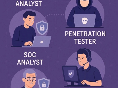    Xu hướng nghề nghiệp An ninh mạng 2025–2030  Security Analyst, Penetration Tester, SOC Analyst, CISO – Từ phòng thủ tuyến đầu đến lãnh đạo chiến lược