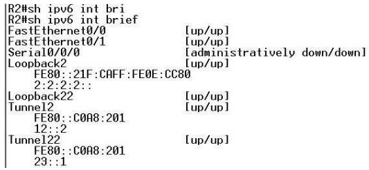 Hinh 6. 18 Show ipv6 interface brief tren R2