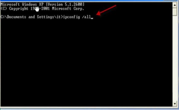 ipconfig all